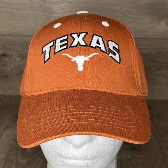 Texas Longhorns Burnt Orange NCAA Adjustable Captivating Headgear Ball Cap - Picture 2 of 11
